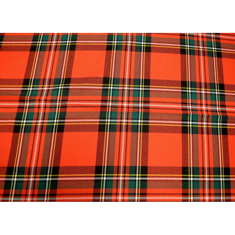 Ancient Stewart 31 Red Covington Fabric