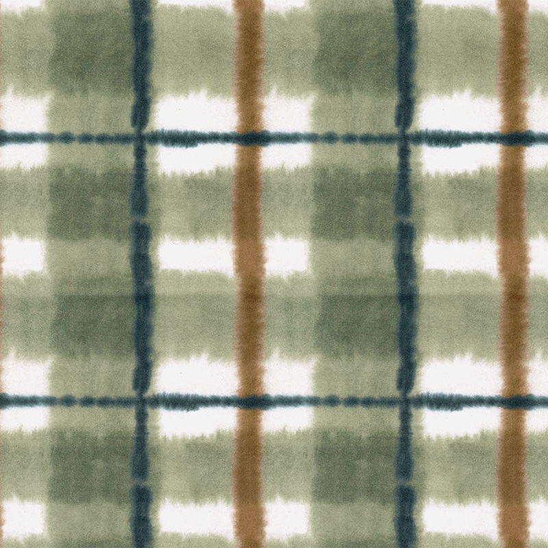 Tartan Aloe Regal Fabric